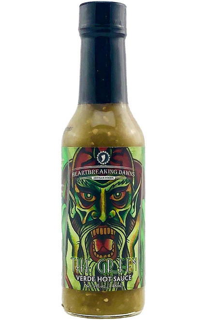 Heartbreaking Dawns The Green Verde Hot Sauce, 5oz.