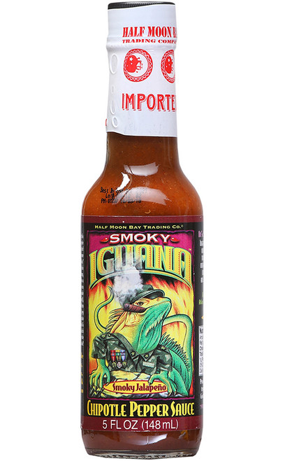 Iguana Smoky Jalapeno Chipotle Pepper Sauce, 5oz.