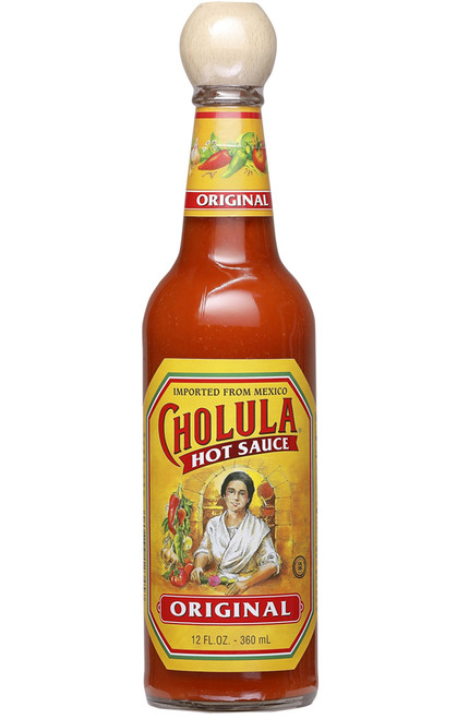 Cholula Original Hot Sauce with Wooden Topper, 12oz.