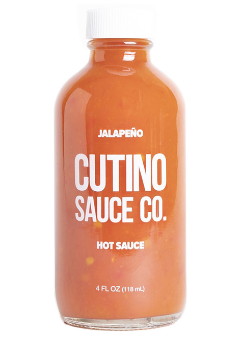 Cutino Jalapeno Hot Sauce, 4oz.