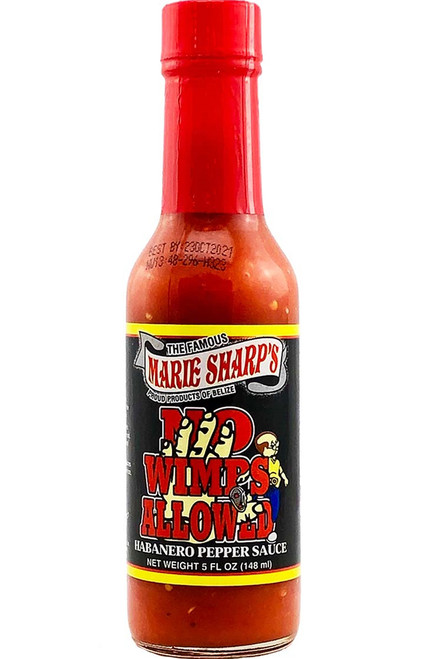 Marie Sharp's No Wimps Allowed Hot Sauce, 5oz.