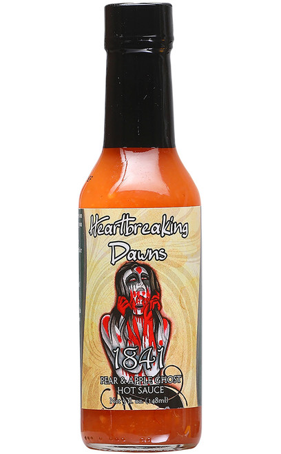 Heartbreaking Dawns 1841 Ghost Pepper Hot Sauce, 5oz.