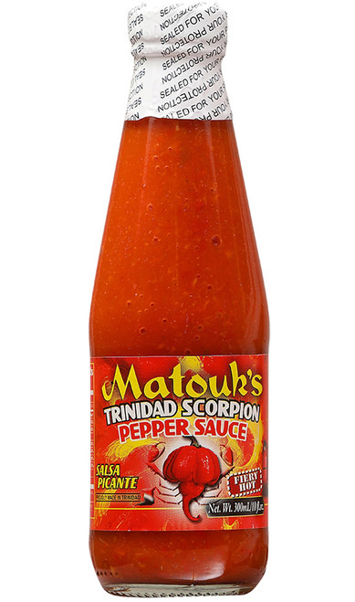 Matouk's Trinidad Scorpion Pepper Sauce, 10oz.