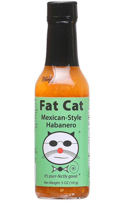 Fat Cat Mexican-Style Habanero Hot Sauce, 5oz.