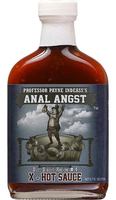 Anal Angst X-Hot Hot Sauce, 5.7oz.