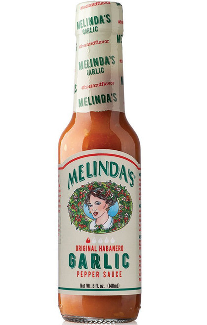 Melinda's Garlic Habanero Hot Sauce, 5oz.