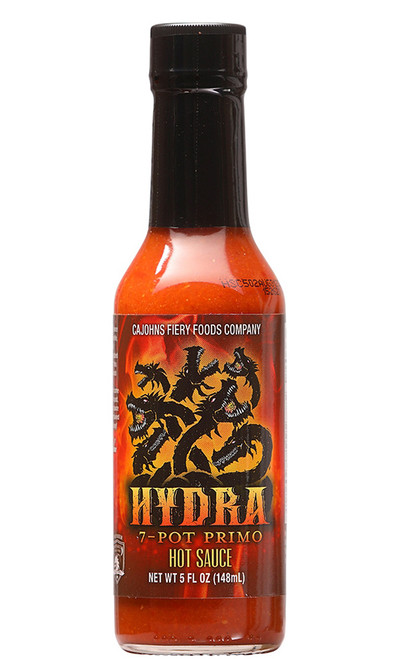 CaJohn's Hydra 7-Pot Primo Hot Sauce, 5oz.