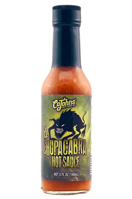CaJohn's El Chupacabra Hot Sauce, 5oz.