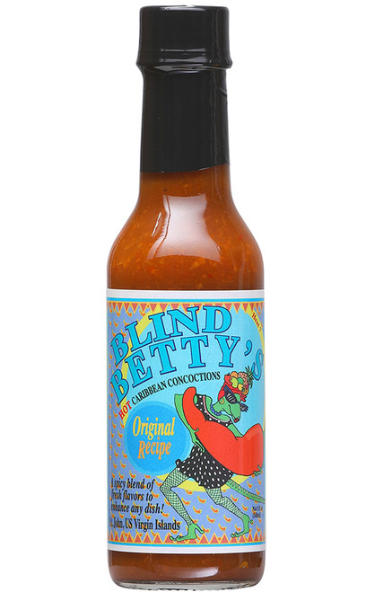 Blind Betty's Original Recipe Hot Sauce, 5oz.