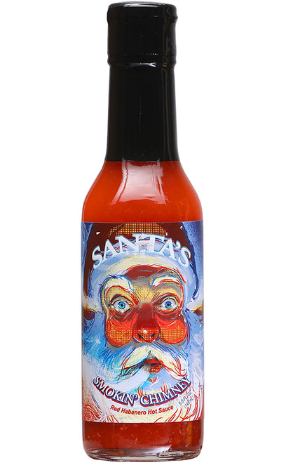 Santa's Smokin' Chimney Red Habanero Hot Sauce, 5oz. (Seasonal)