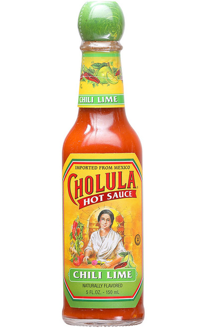 Cholula Chili Lime Hot Sauce, 5oz.