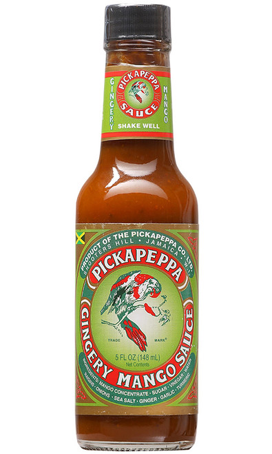 Pickapeppa Gingery Mango Hot Sauce, 5oz.