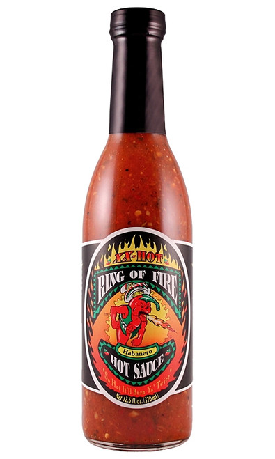Ring of Fire XX-Hot Habanero Hot Sauce, 12.5oz.