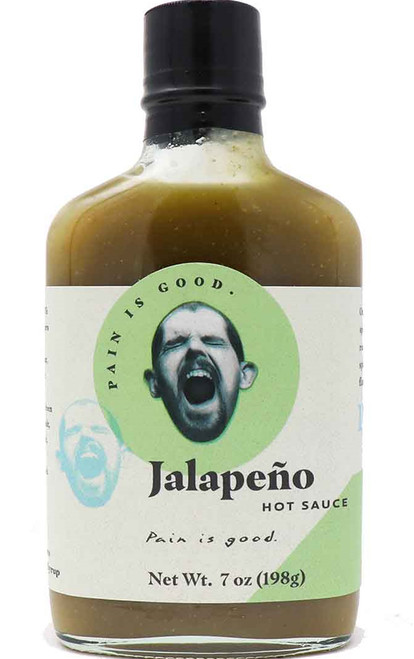 Pain is Good Jalapeno Hot Sauce, 7oz.