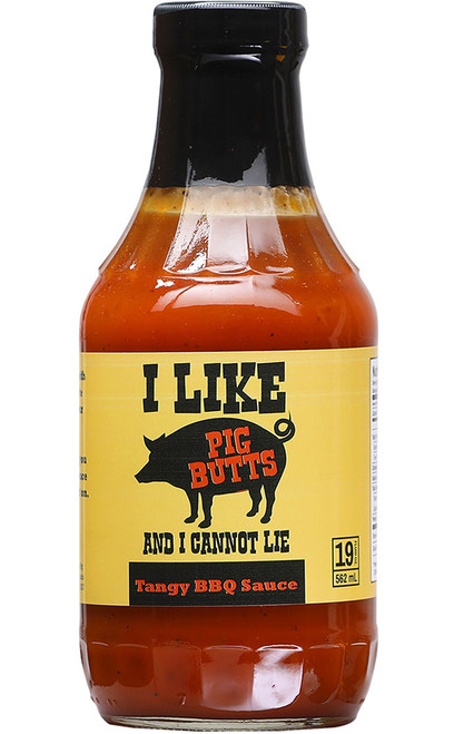 I Like Pig Butts Tangy BBQ Sauce, 19oz.