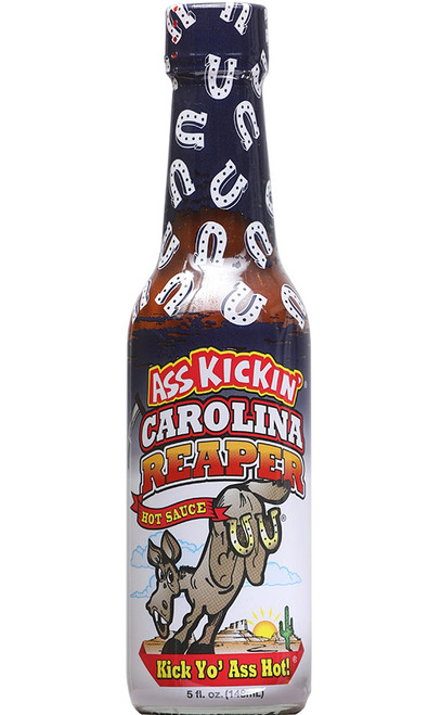 Ass Kickin Carolina Reaper Hot Sauce, 5oz.