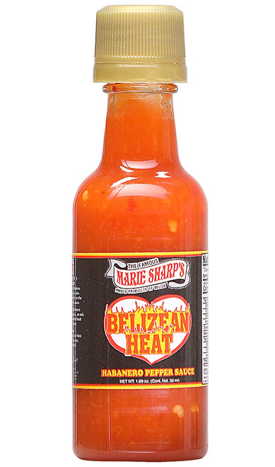 Marie Sharp's Belizean Heat Mini Habanero Hot Sauce, 1.69oz.