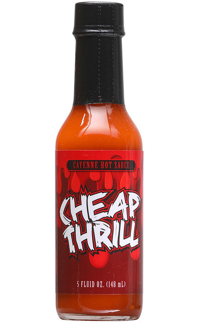 Cheap Thrill Cayenne Hot Sauce, 5oz.