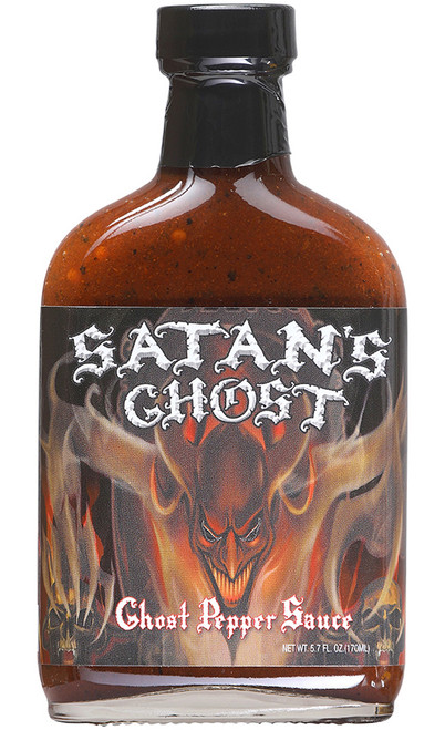Satan's Ghost Pepper Sauce, 5.7oz.