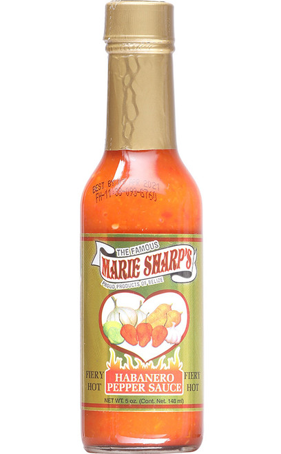 Marie Sharp's Fiery Hot Red Habanero Sauce, 5oz.