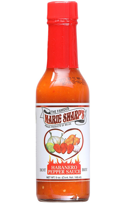 Marie Sharp's Hot Habanero Pepper Sauce, 5oz.