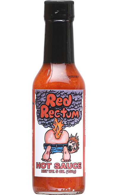 Red Rectum Hot Sauce, 5oz.