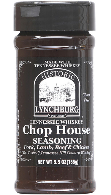 Historic Lynchburg Tennessee Whiskey Chop House Seasoning, 5.5oz