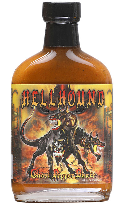 Hellhound Ghost Pepper Sauce, 5.7oz.