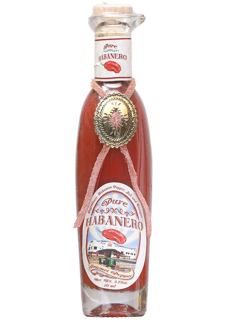 Pure Habanero Red Savina Hot Sauce, 4oz.