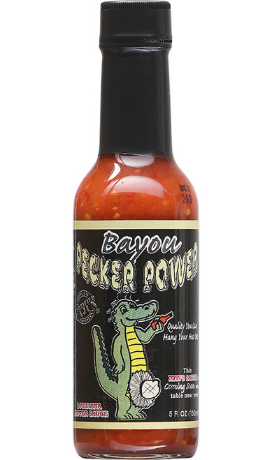 Bayou Pecker Power Hot Sauce, 5oz.
