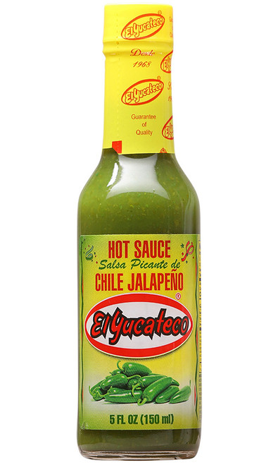 El Yucateco Jalapeno Hot Sauce, 5oz.