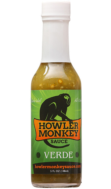 Howler Monkey Verde Hot Sauce, 5oz.