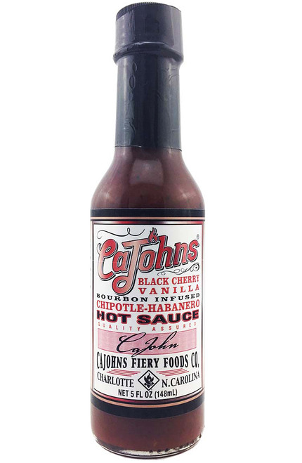 CaJohn's Black Cherry Vanilla Hot Sauce, 5oz.