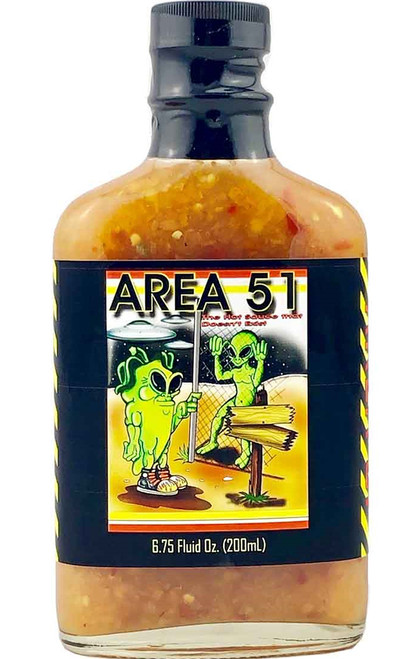 Area 51 The Hot Sauce That Doesn't Exist, 6.75oz.