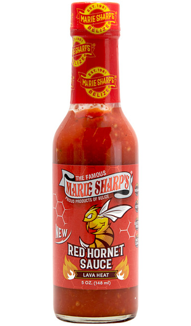 Marie Sharp's Red Hornet Hot Sauce, 5oz.