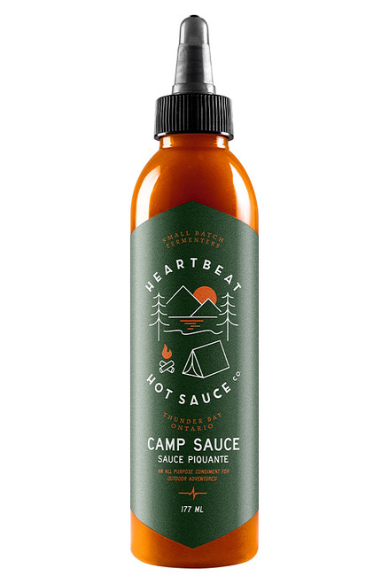 Heartbeat Camp Hot Sauce, 6oz.