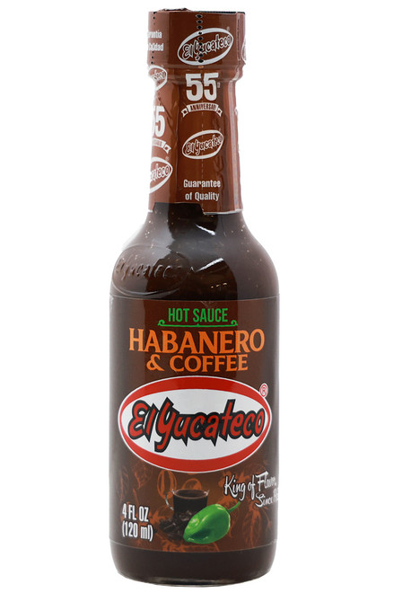 El Yucateco Habanero & Coffee Hot Sauce, 4oz.