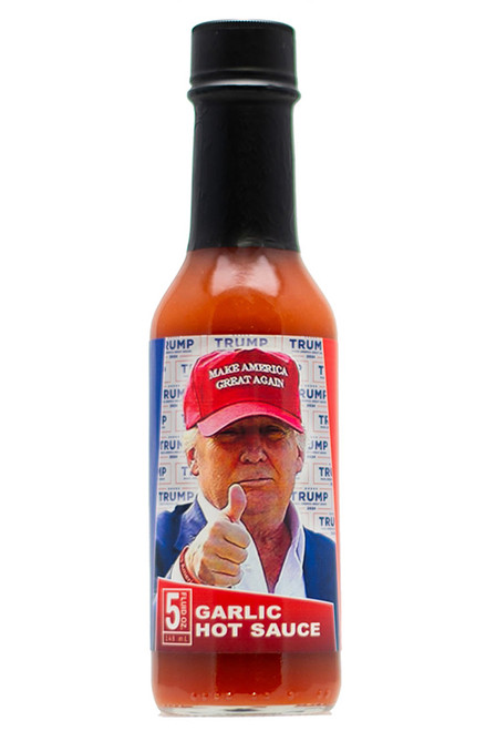 President Trump's Make America GREAT Again! Garlic Hot Sauce, 5oz.