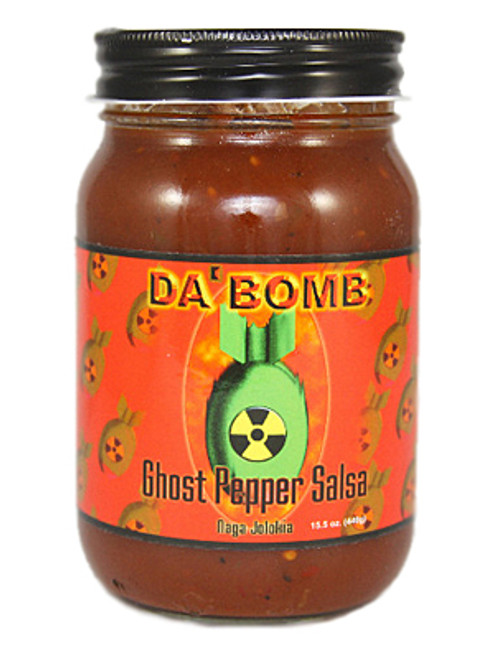 Da Bomb Ghost Pepper Salsa, 15.5oz.