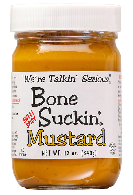 Bone Suckin Sweet Spicy Mustard, 12oz.