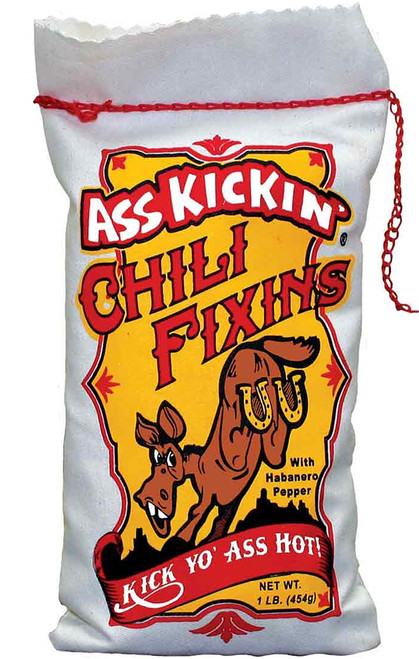 Ass Kickin Chili Fixins with Habanero Pepper, 1lb.
