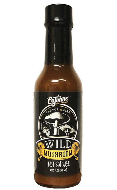 CaJohn's Wild Mushroom Hot Sauce, 5oz.