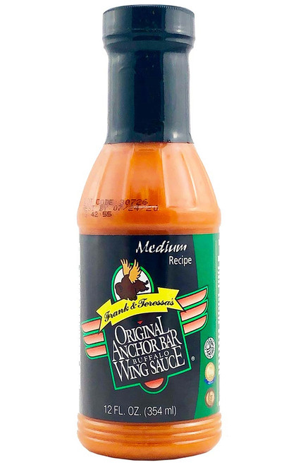 Anchor Bar Medium Original Buffalo Wing Sauce, 12oz.