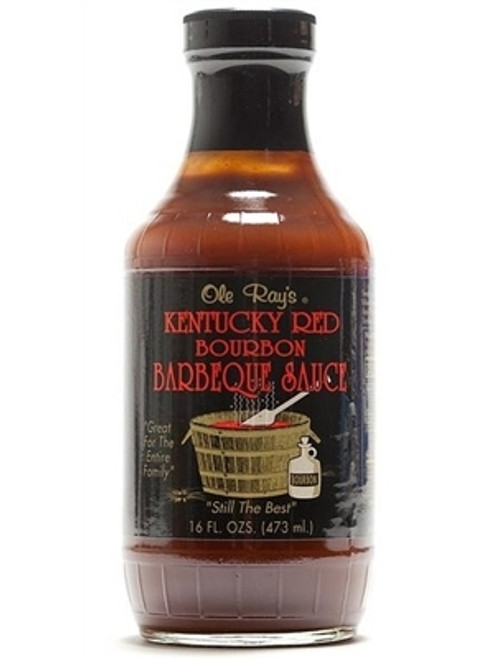 Ole Ray's Kentucky Red Bourbon BBQ Sauce, 16oz.