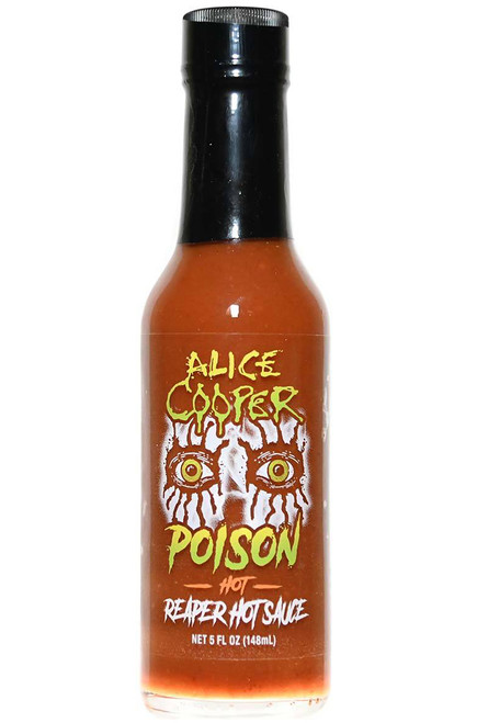 Alice Cooper Poison Reaper Hot Sauce, 5oz.