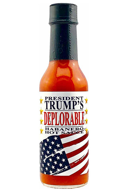 President Trump's DEPLORABLE Habanero Hot Sauce, 5oz.