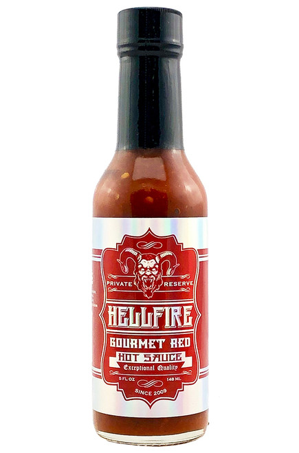 Hellfire Gourmet Red Hot Sauce, 5oz.