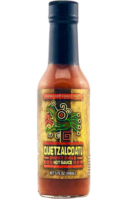 CaJohn's Quetzalcoatl Ghost Chile Hot Sauce, 5oz.