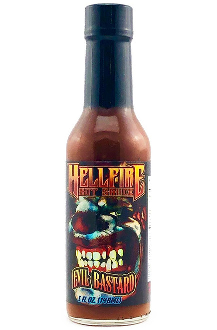 Hellfire Evil Bastard Hot Sauce, 5oz.