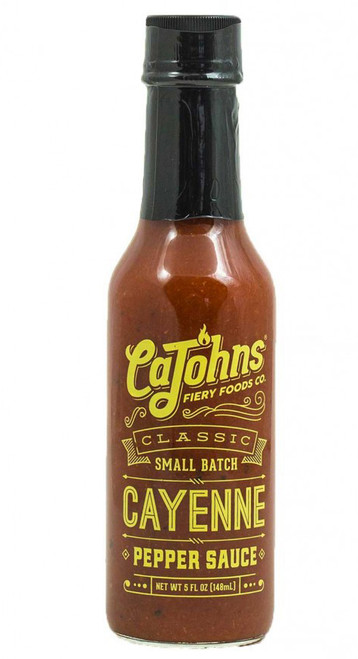CaJohn's Classic Small Batch Cayenne Pepper Sauce, 5oz.